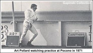 Art at Pocono in 1971